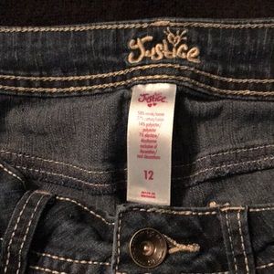 Justice Capri Jeans size 12